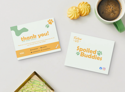 Thank You Cards Personalizadas