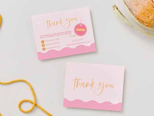 Thank You Cards Personalizadas